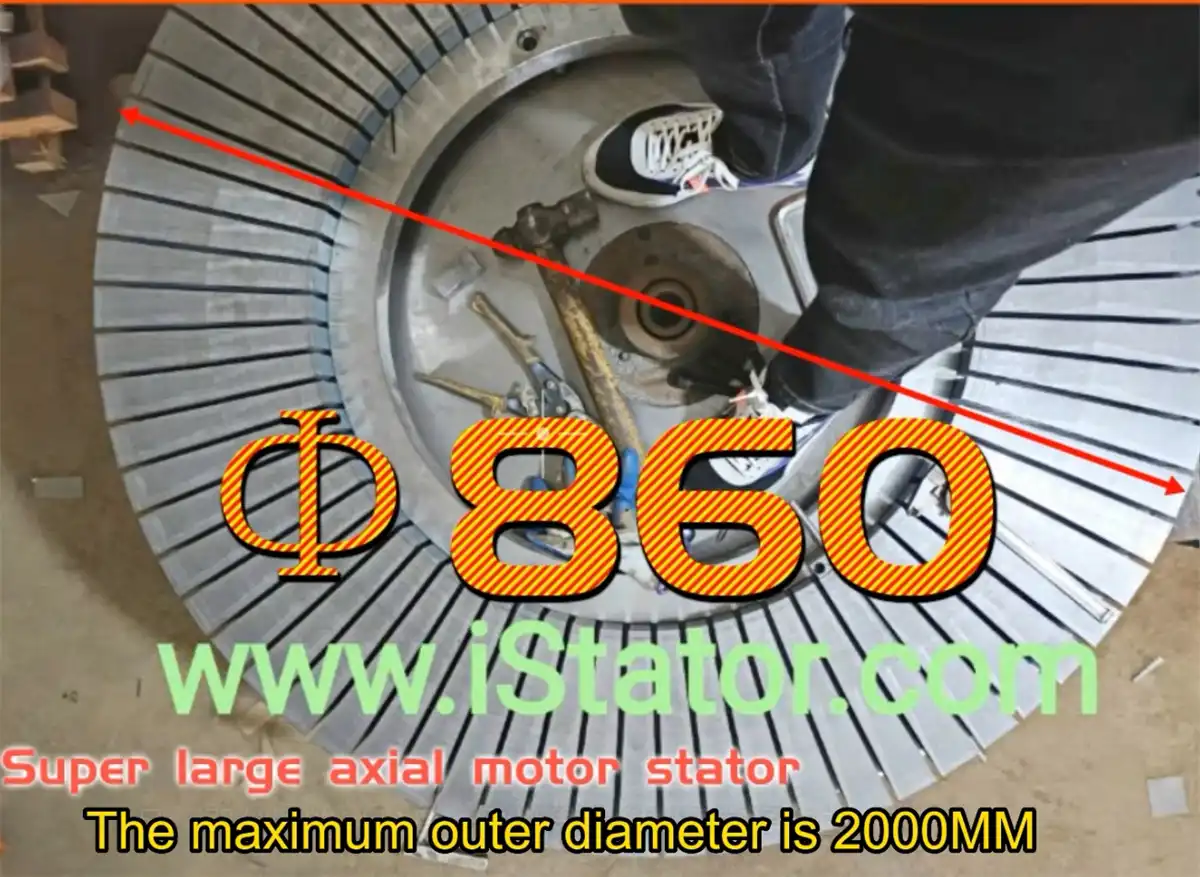 Stator Bonding and Axial Flux Motor Stators