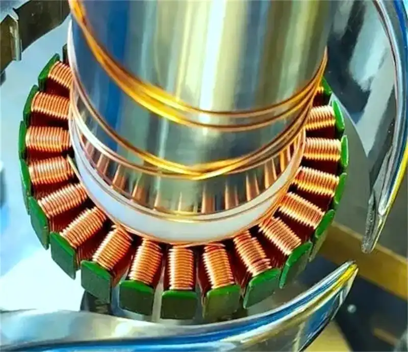 Stator og rotor Spolevikling